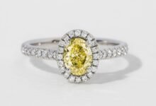Natural yellow diamonds